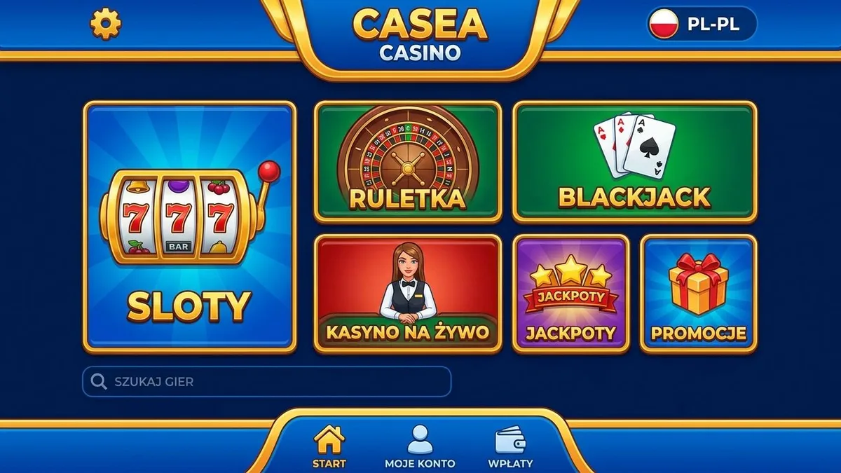 Gry kasynowe Casea